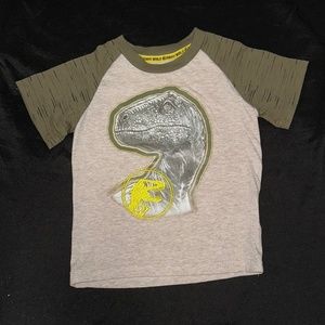 Jurassic World TRex Tee Boys shirt-3T short sleeve